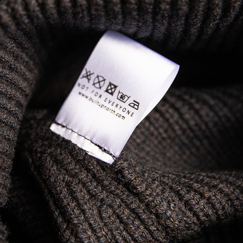 BUILT Cuffed Beanie Charcoal