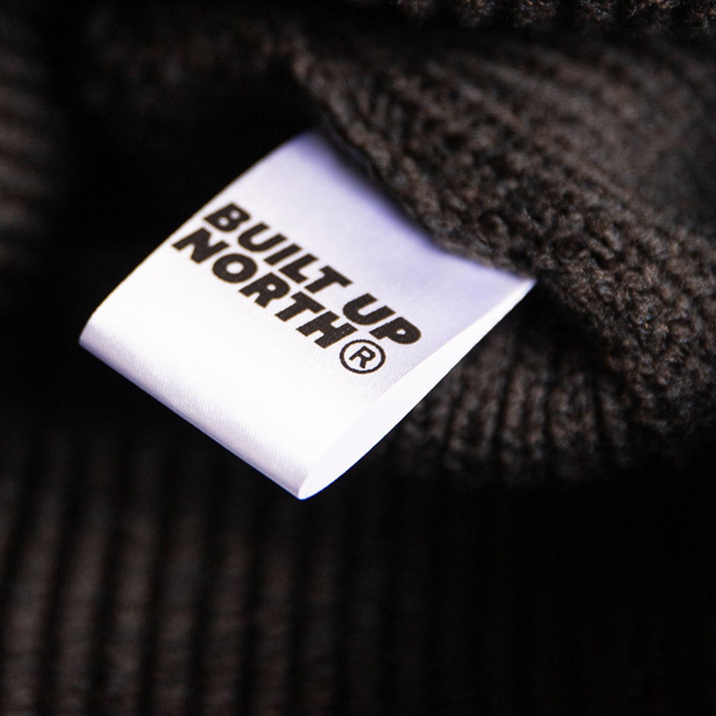 BUILT Cuffed Beanie Charcoal