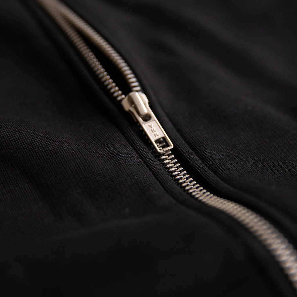 Vert Black Zip-up Hoodie