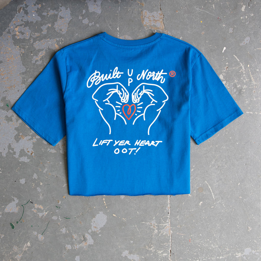 Lift Yer Heart Oot Crop T-Shirt