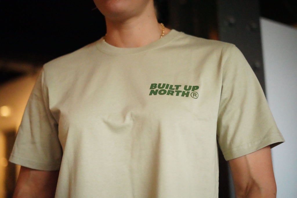 Stacked Crop T - Sage
